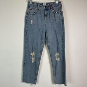 BDG Urban Outfitters NWT Women's Pax Tapered Womens Destroyed Jeans Size 29
